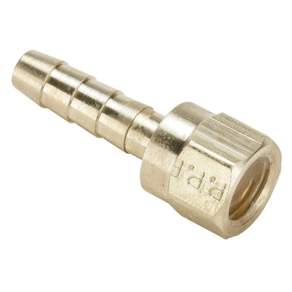 Brass Hose Barb Fittings | 128HBLSV-5-4