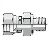 Triple-Lok® 37° Flare female swivel end / Male BSPP thread – ED seal (ISO 1179) I 12-8F642EDMXSS