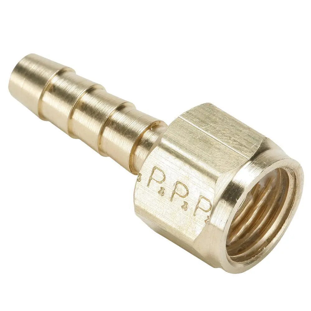 Brass Hose Barb Fittings | 146HBLFSV-4-6