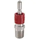 Gas or Fluid, Vacuum and Pressure, Stainless Steel Quick Couplings with A-Lok and CPI Ends, up to 3000 psi| # 4M-Q4VY-SS