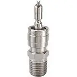 Gas or Fluid, Vacuum and Pressure, Stainless Steel Quick Couplings with A-Lok and CPI Ends, up to 3000 psi| # 4M-Q6P-SS