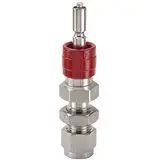 Gas or Fluid, Vacuum and Pressure, Stainless Steel Quick Couplings with A-Lok and CPI Ends, up to 3000 psi| # 4ZH-Q4VY-SS