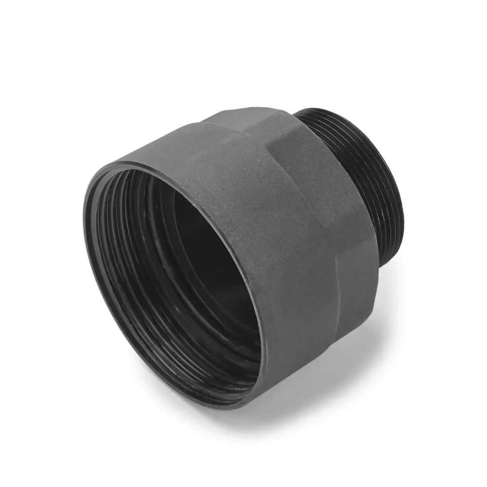 2" (50mm) 1-1/2" Male NPT Threaded Stud Nut | #6611 50 50