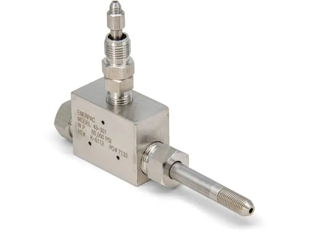 83011, Ultra-High Pressure Fitting, Cone Mount Gauge Adapter Set, .38" cone side