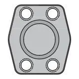 4-Bolt Hydraulic Flanges and Components 8PQ1NSX