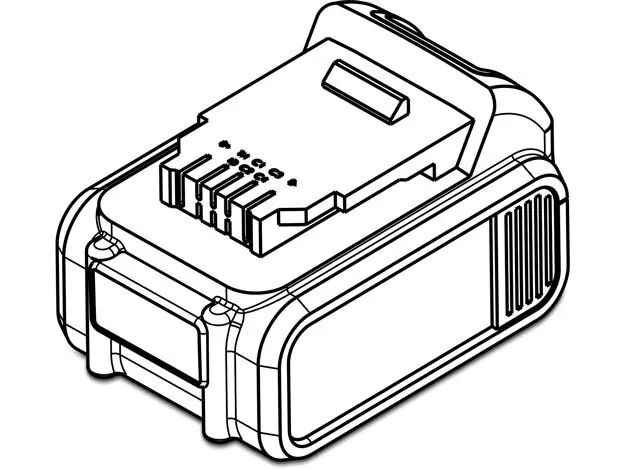 B205, DeWALT Lithium-ion Battery for EBC20B 120 V Cordless Bar Cutter