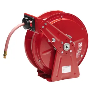 DP7850 OLP - 1/2 in. x 50 ft. Compact Dual Pedestal Hose Reel