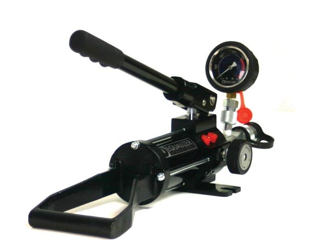 HP550SMIN, Two Speed, Single Port, Hydraulic Sealed Hand Pump with Gauge and Adaptor