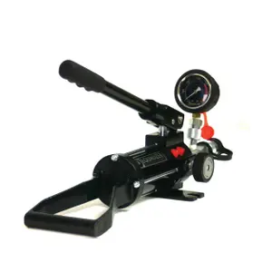 HP550SMIN, Two Speed, Single Port, Hydraulic Sealed Hand Pump with Gauge and Adaptor