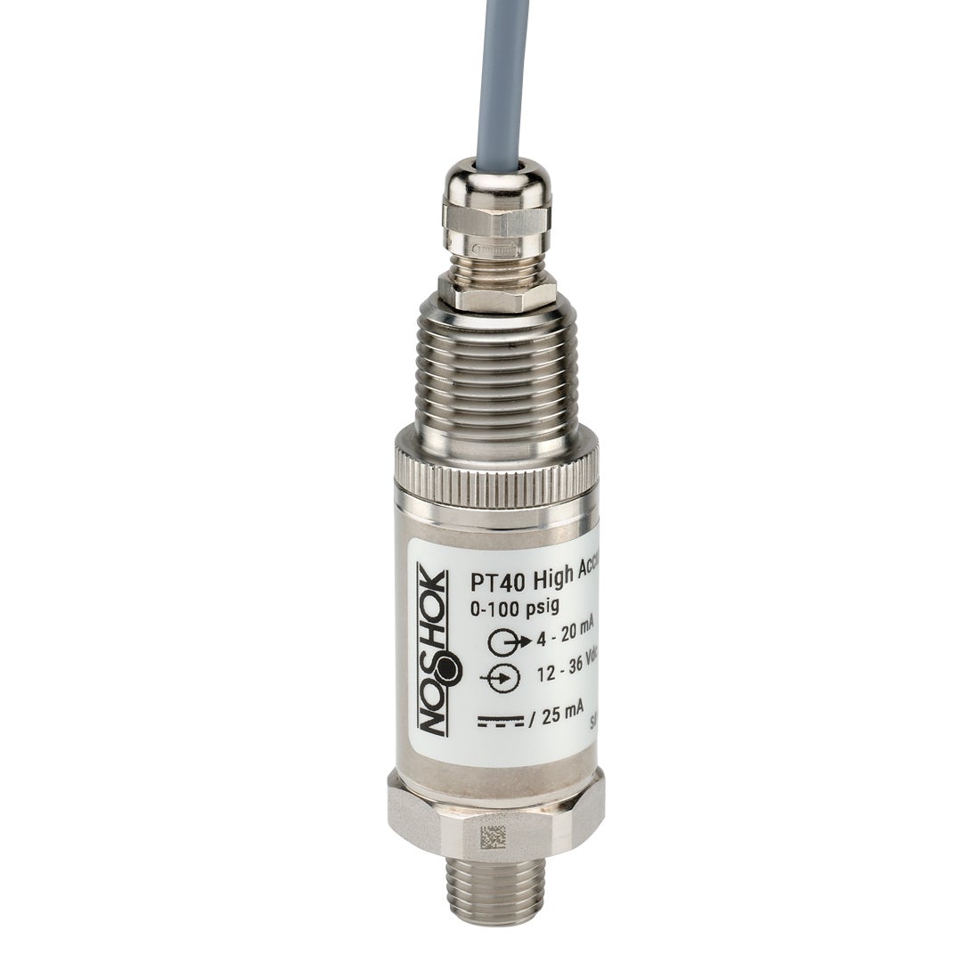 PT40-200psig-1-1-2-16 PT40 Series High Accuracy Fixed Range Pressure Transmitter