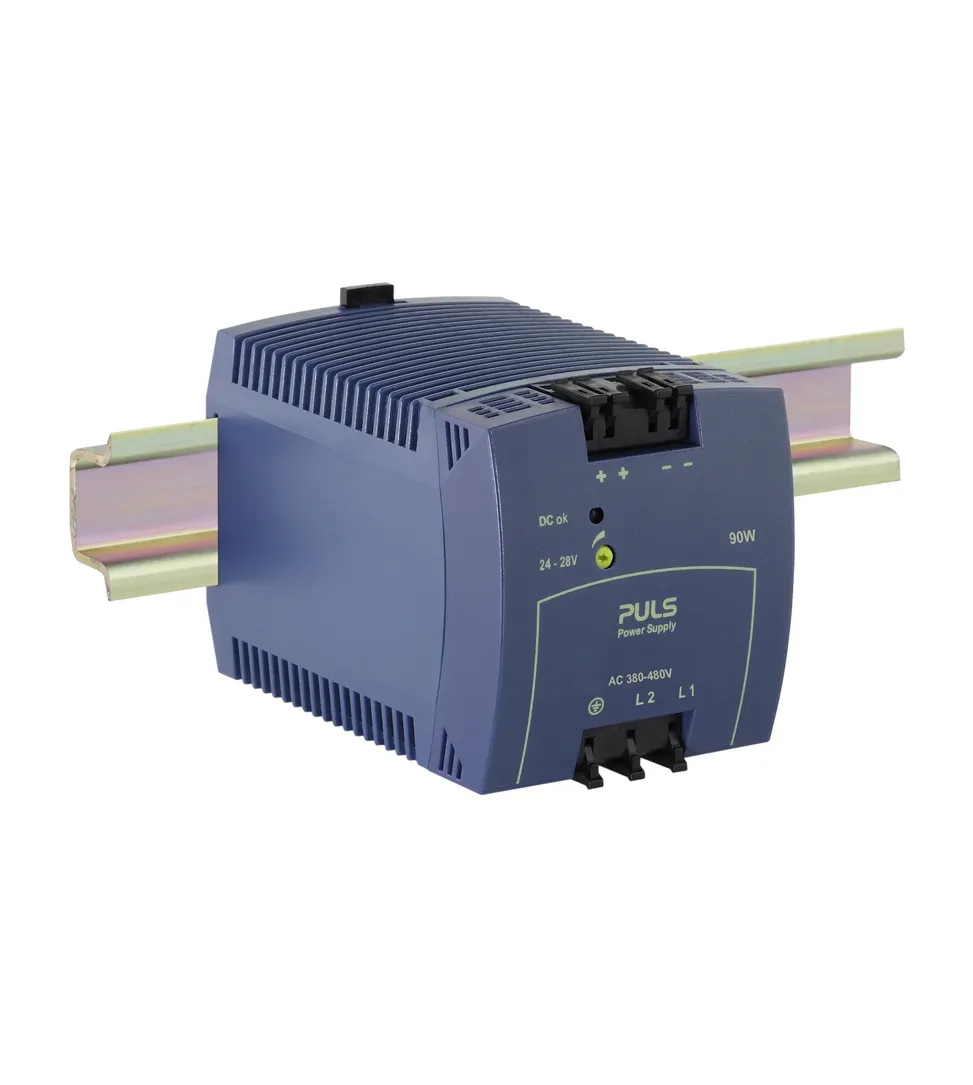 DIN-rail power supplies for 3-phase system 24V, 3.8A I ML90.200