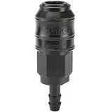 Thermoplastic (Acetal and Stainless) Quick Couplings, NPT / Hose Barb / Panel Mount, up to 145 psi I S2-ACV-03-HB