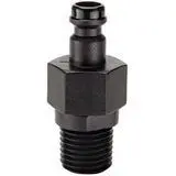 Thermoplastic (Acetal and Stainless) Quick Couplings, NPT / Hose Barb / Panel Mount, up to 145 psi I  S2-ANV-04-MP