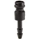 Thermoplastic (Acetal and Stainless) Quick Couplings, NPT / Hose Barb / Panel Mount, up to 145 psi I S6-ANS-06-HB