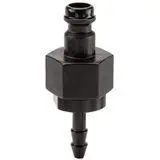 Thermoplastic (Acetal and Stainless) Quick Couplings, NPT / Hose Barb / Panel Mount, up to 145 psi I S6-ANV-06-HB