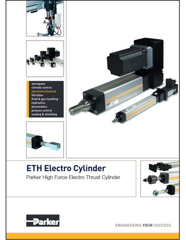 Parker ETH Electro Cylinder Catalog