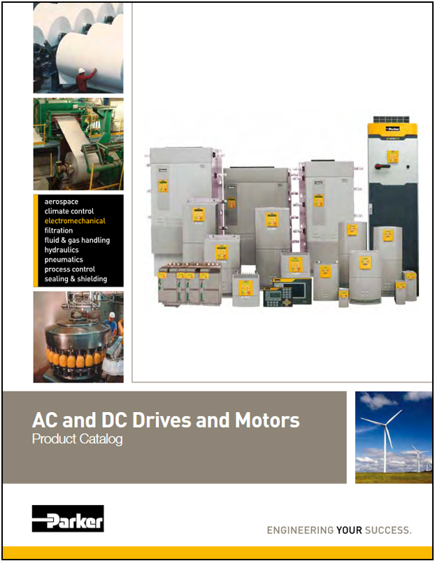 Parker AC and DC Drives and Motors Catalog
