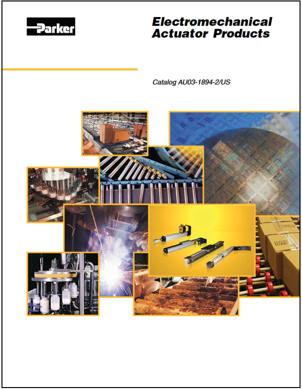 Parker Electromechanical Actuator Products Catalog
