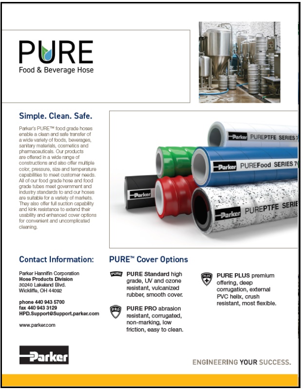 Parker PURE Hose Brochure