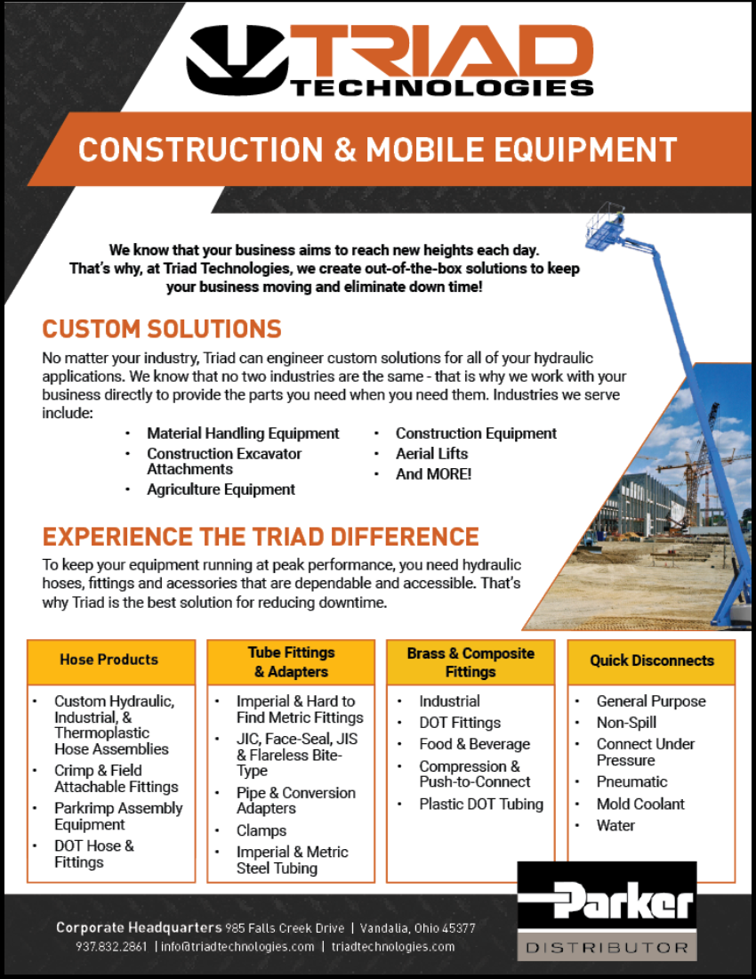 Construction Industry Line Card