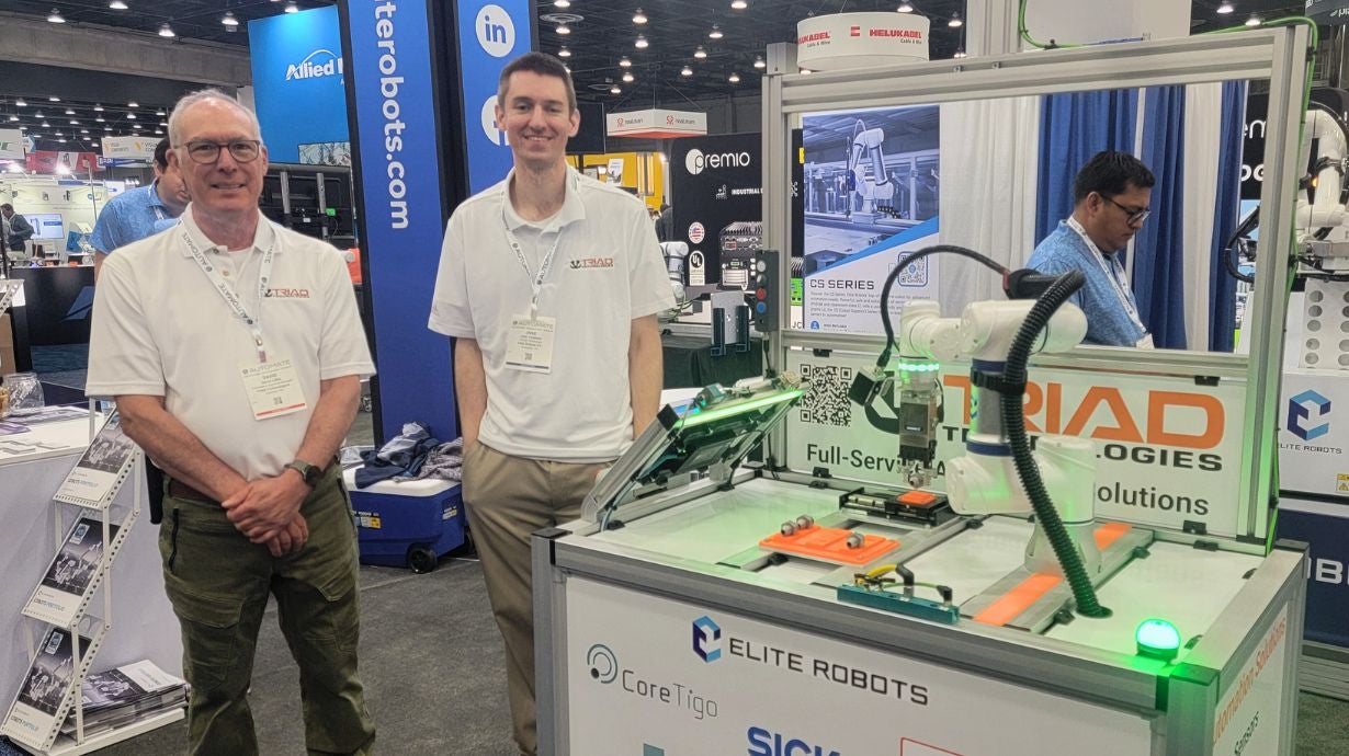 Triad Automation Experts with demo at Automate 2025 Conference