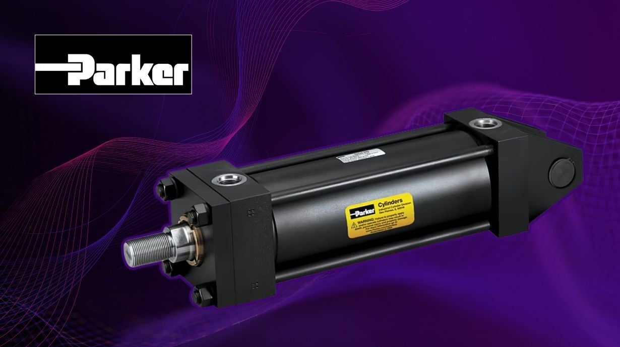 Parker logo and cylinder