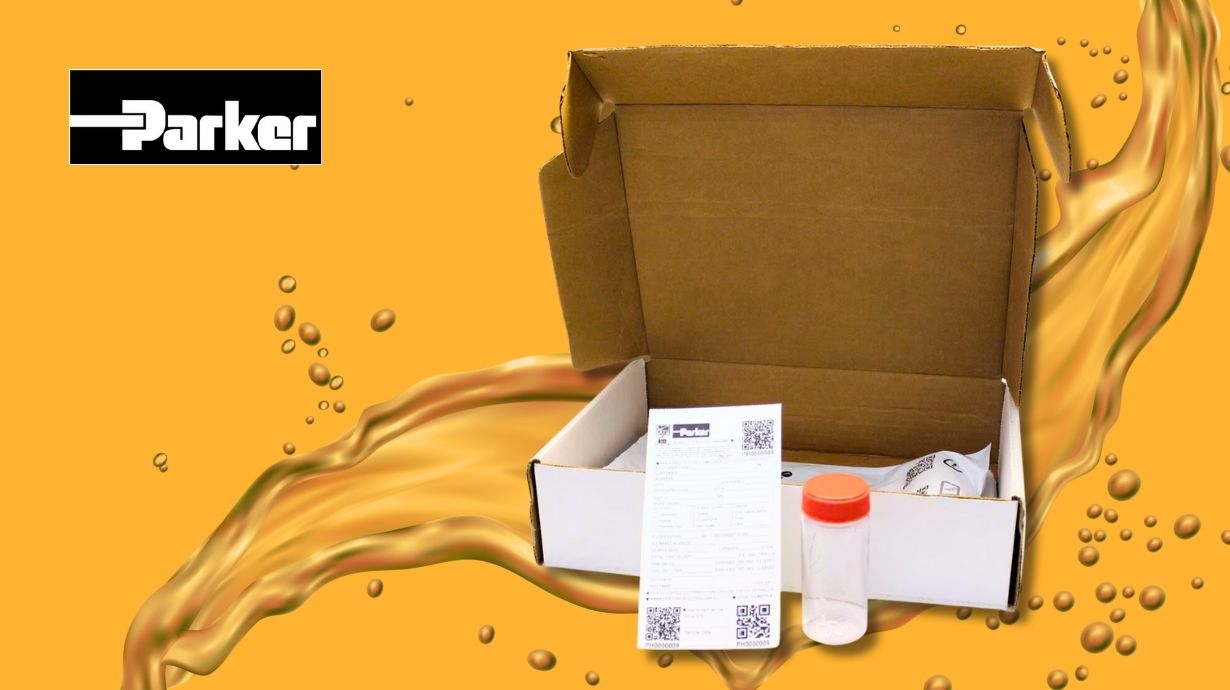Parker Par-Test Kit on Yellow Background