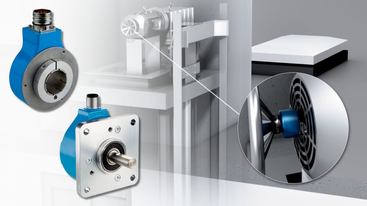Two SICK Incremental Encoders