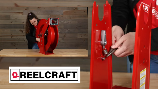 How to Replace the Latch Spring on Your Reelcraft Hose Reel