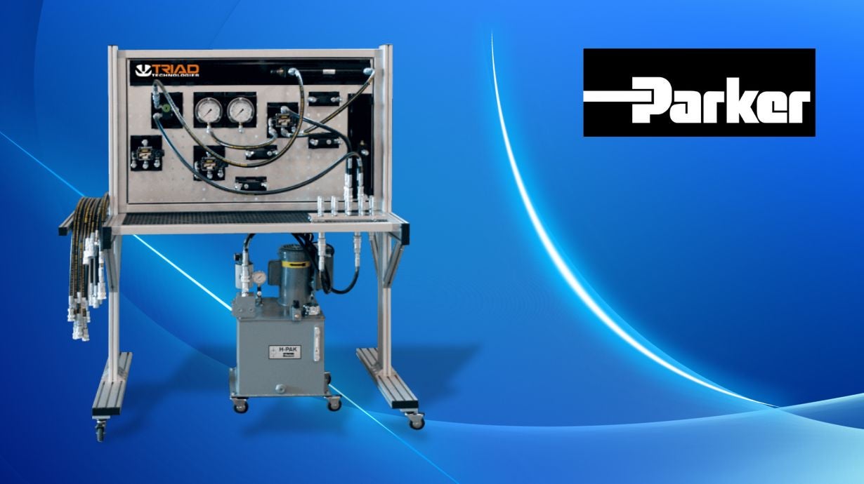 Parker Modular Training Stand with Parker logo