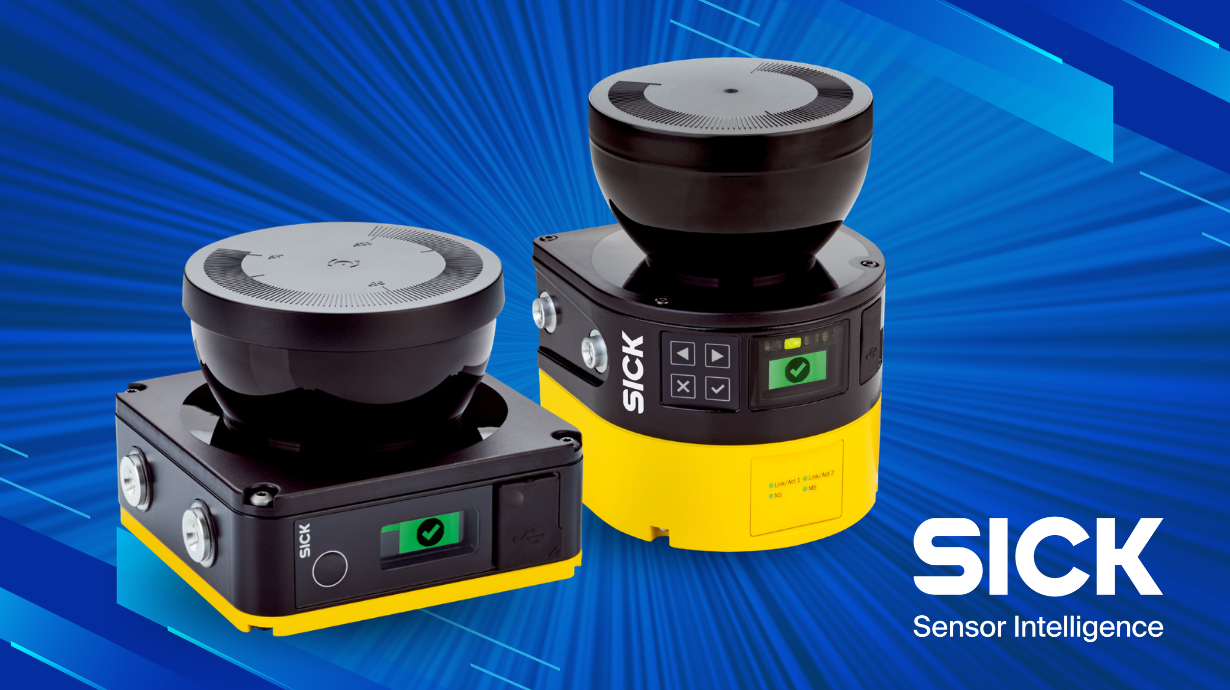 SICK nanoScan3 and microScan3 safety laser scanners