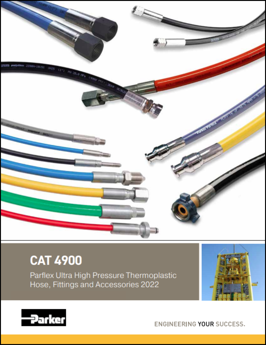 Parker Parflex Ultra High Pressure Thermoplastic Prducts Catalog