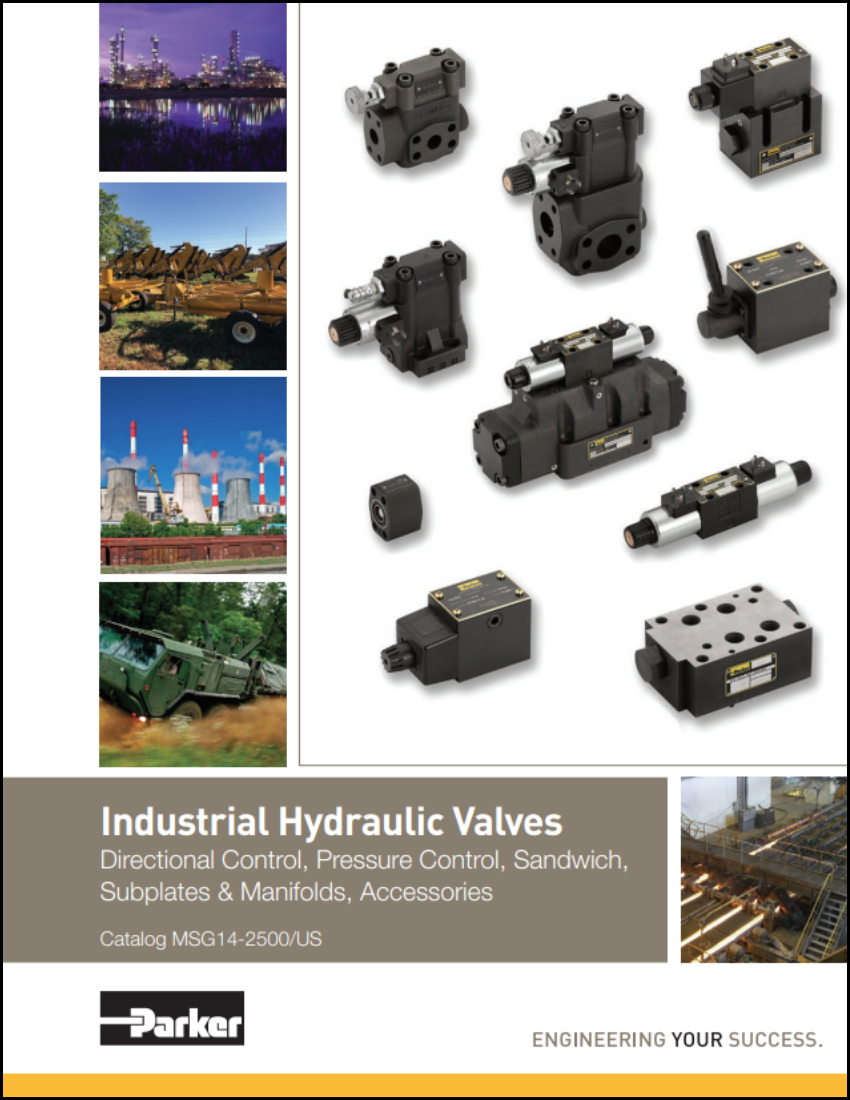 Industrial Hydraulic Valves Catalog